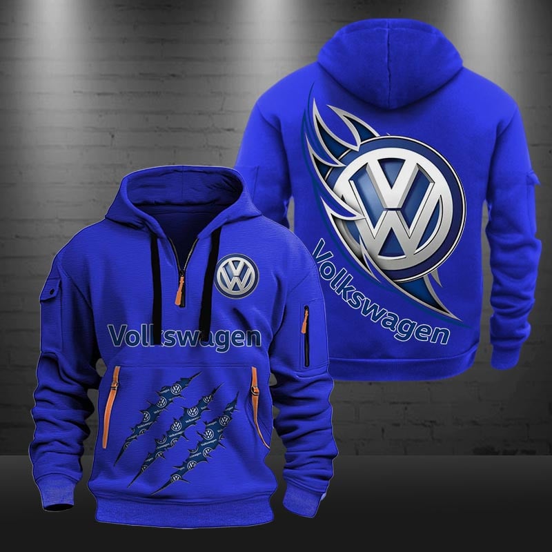 Volkswagen New Zip Hoodie 0491 Multicolor - Famjoys Volkswagen New Zip Hoodie 0491 Multicolor - Famjoys
