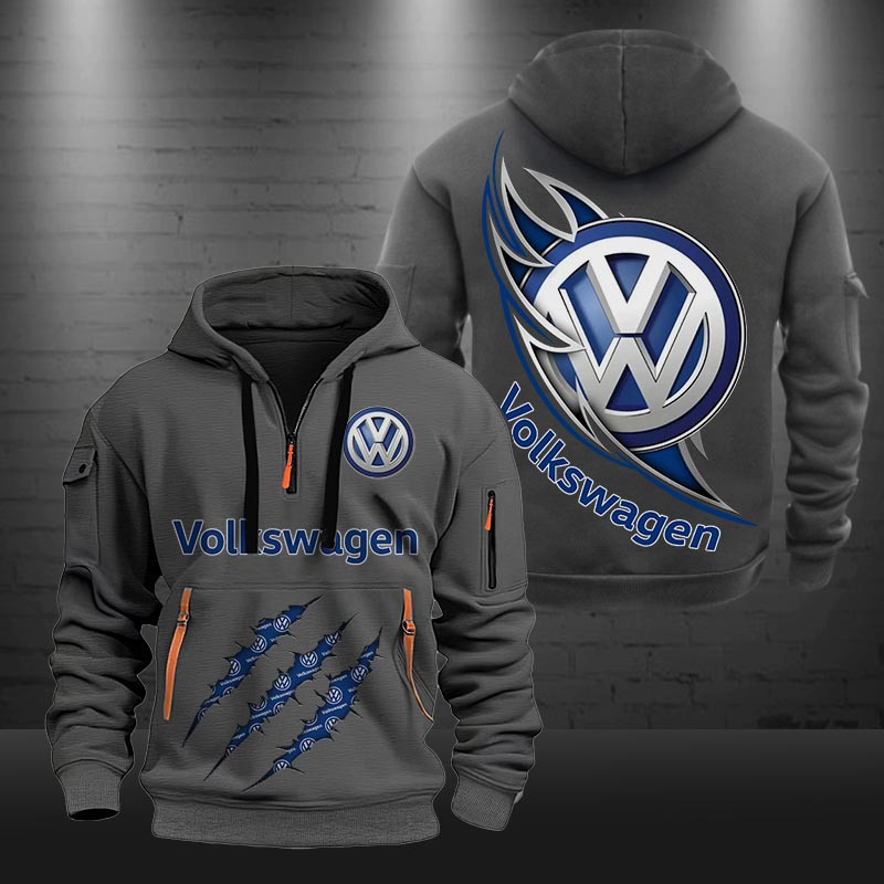 Volkswagen New Zip Hoodie 0491 Multicolor - Famjoys Volkswagen New Zip Hoodie 0491 Multicolor - Famjoys