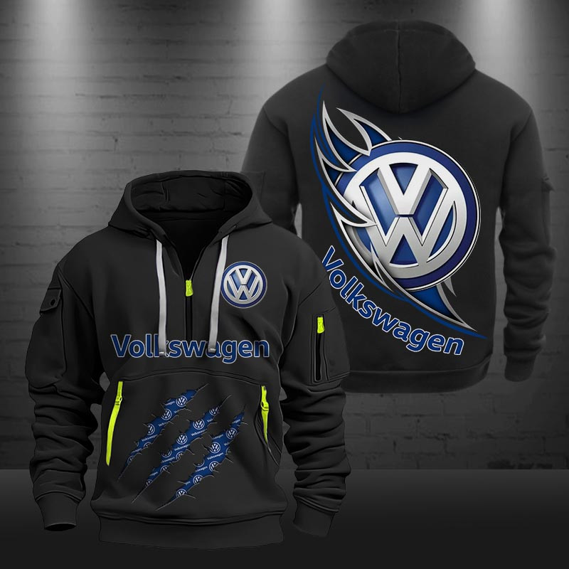 Volkswagen New Zip Hoodie 0491 Multicolor - Famjoys Volkswagen New Zip Hoodie 0491 Multicolor - Famjoys