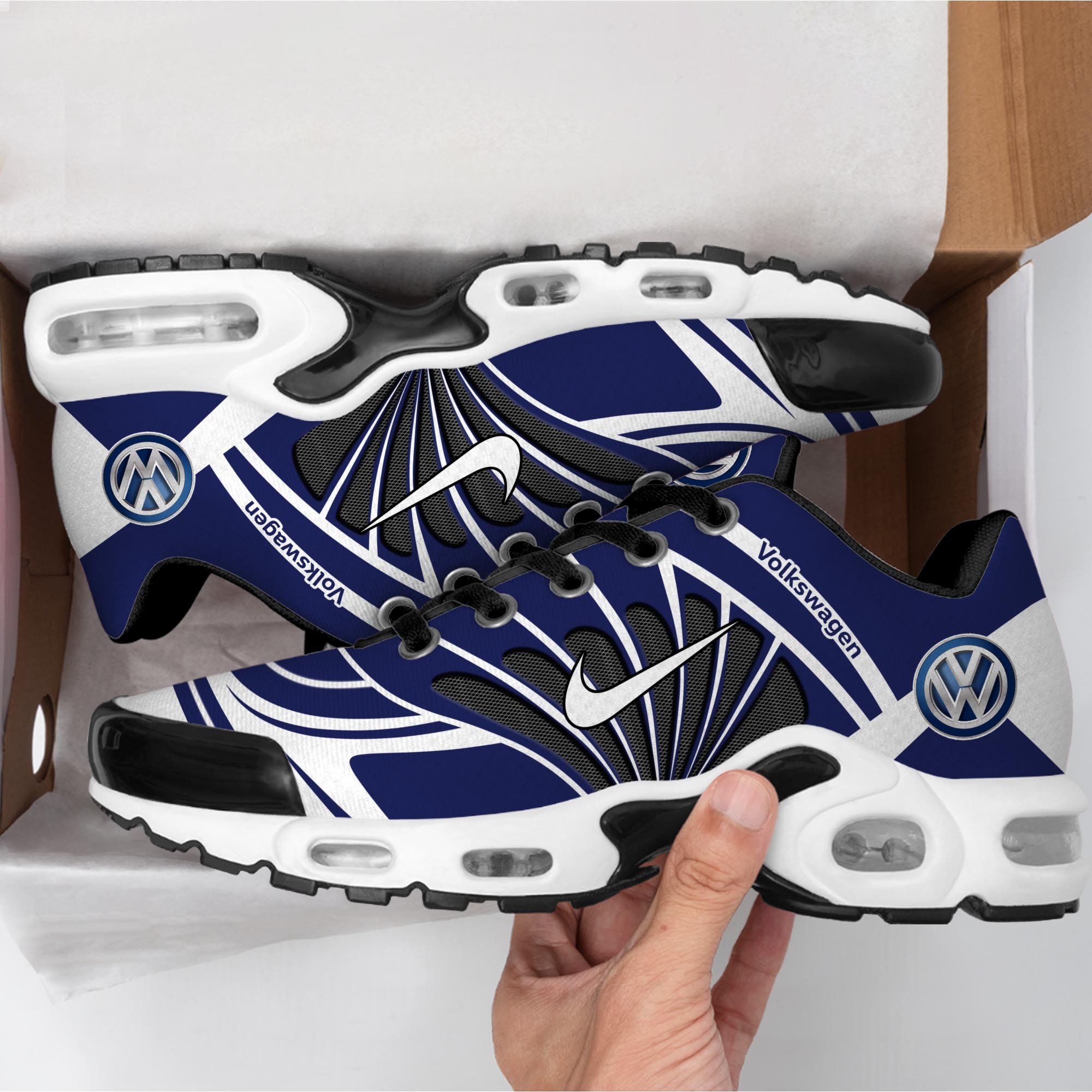Volkswagen Personalized Name Air Cushion Sports Shoes 1179 - Famjoys Volkswagen Personalized Name Air Cushion Sports Shoes 1179 - Famjoys