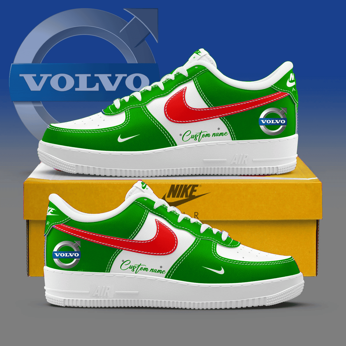 Volvo Air Low-Top Sneakers Shoes For Men And Women - Famjoys Volvo Air Low-Top Sneakers Shoes For Men And Women - Famjoys
