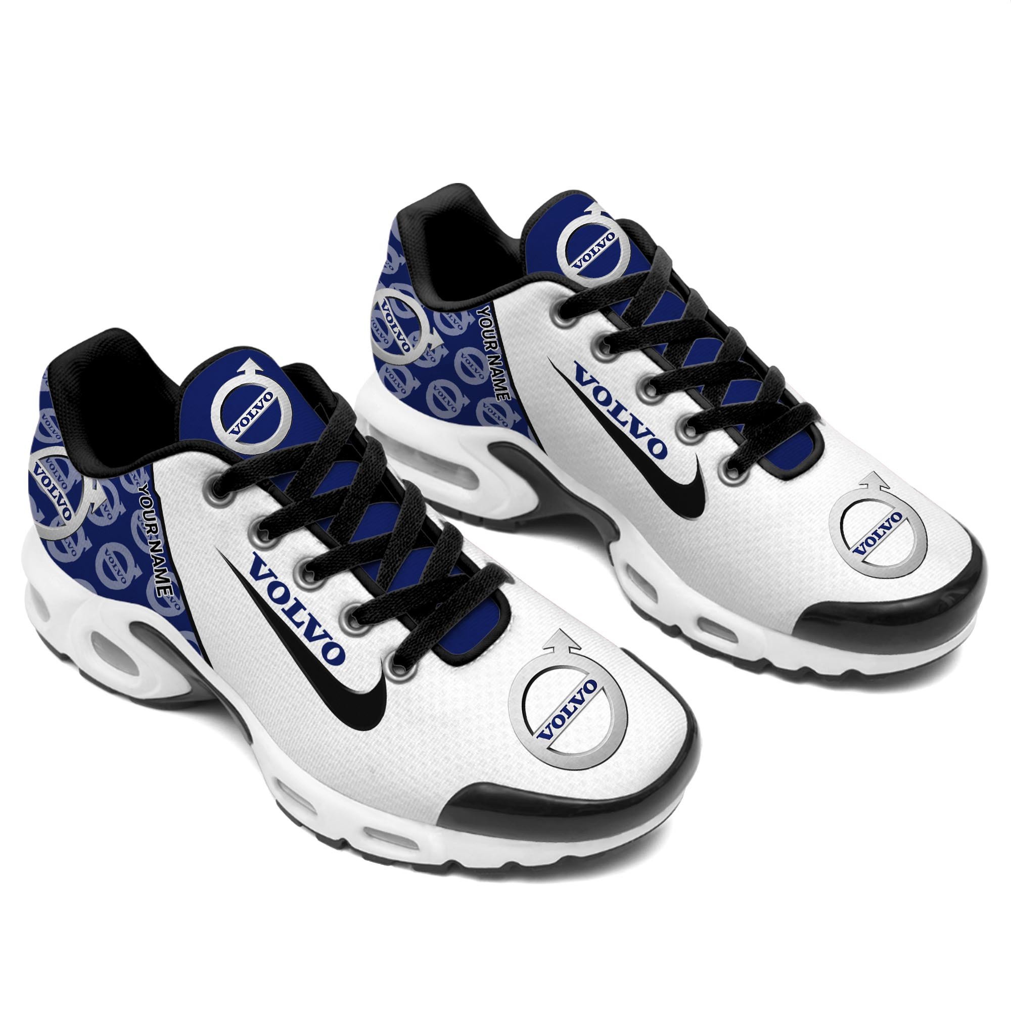 Volvo Trucks Personalized Name Air Cushion Sports Shoes 1111 - Famjoys Volvo Trucks Personalized Name Air Cushion Sports Shoes 1111 - Famjoys