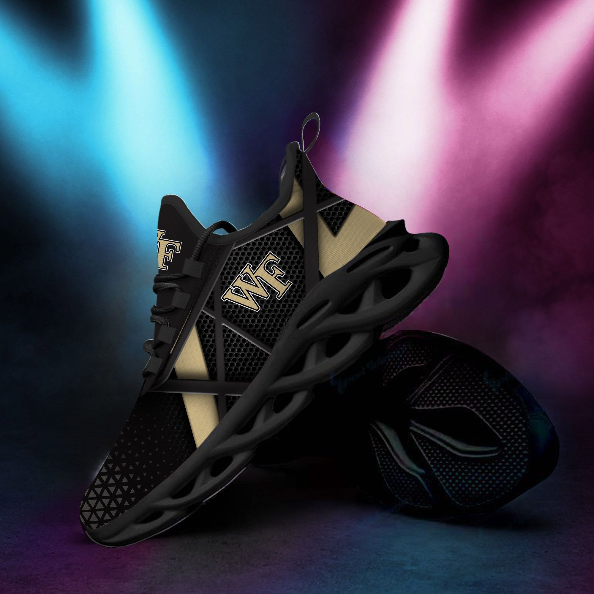 Wake Forest Demon Deacons Max Soul Sneakers Shoes - Famjoys Wake Forest Demon Deacons Max Soul Sneakers Shoes - Famjoys