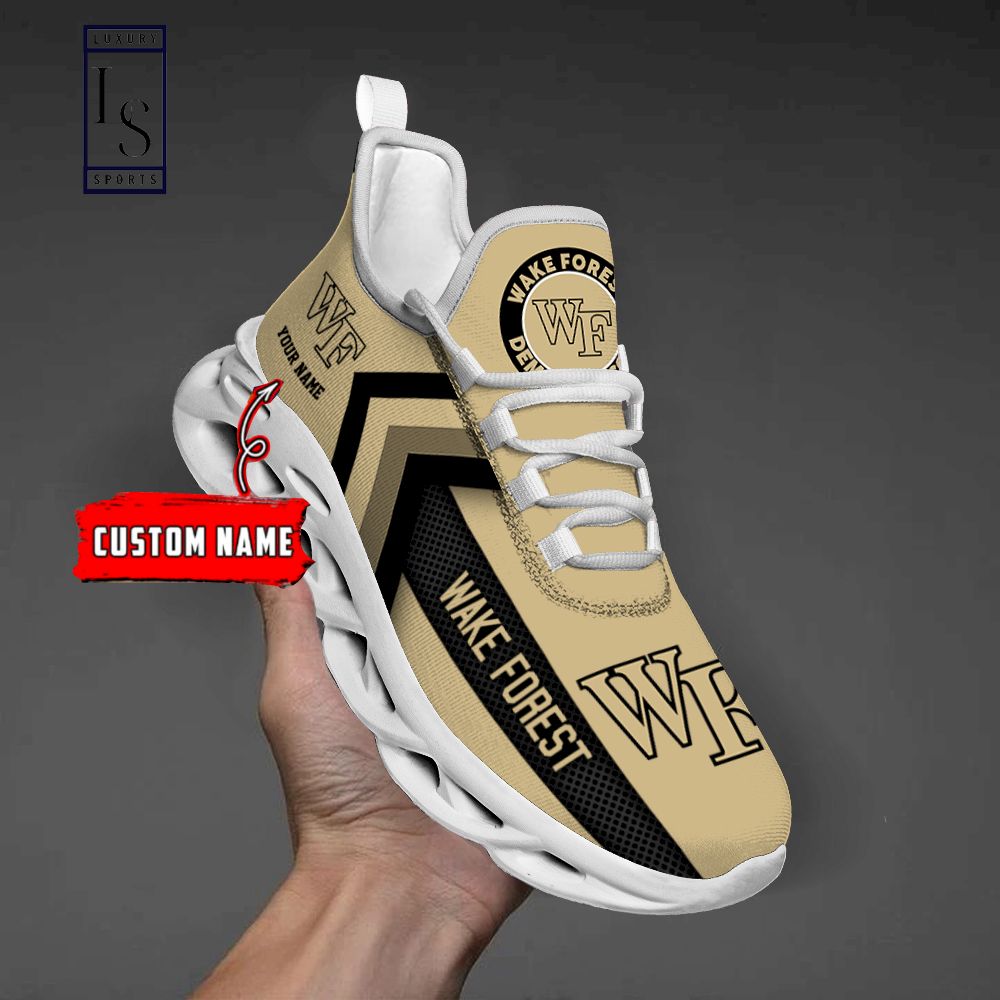 Wake Forest Demon Deacons Personalized Max Soul Shoes - Famjoys Wake Forest Demon Deacons Personalized Max Soul Shoes - Famjoys