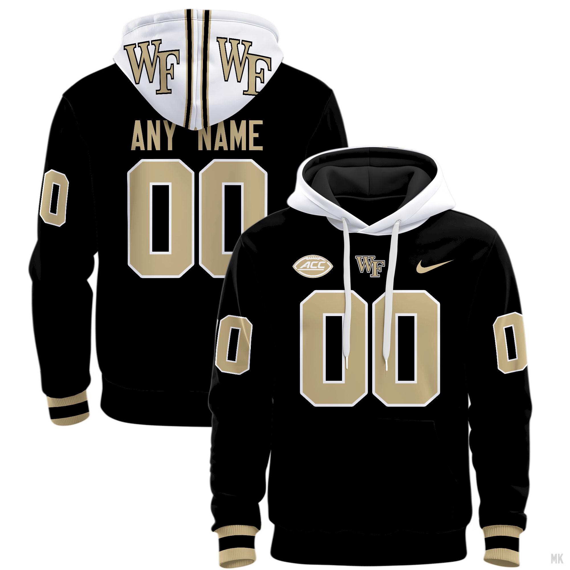 Wake Forest Demon Football Hoodie - Famjoys Wake Forest Demon Football Hoodie - Famjoys