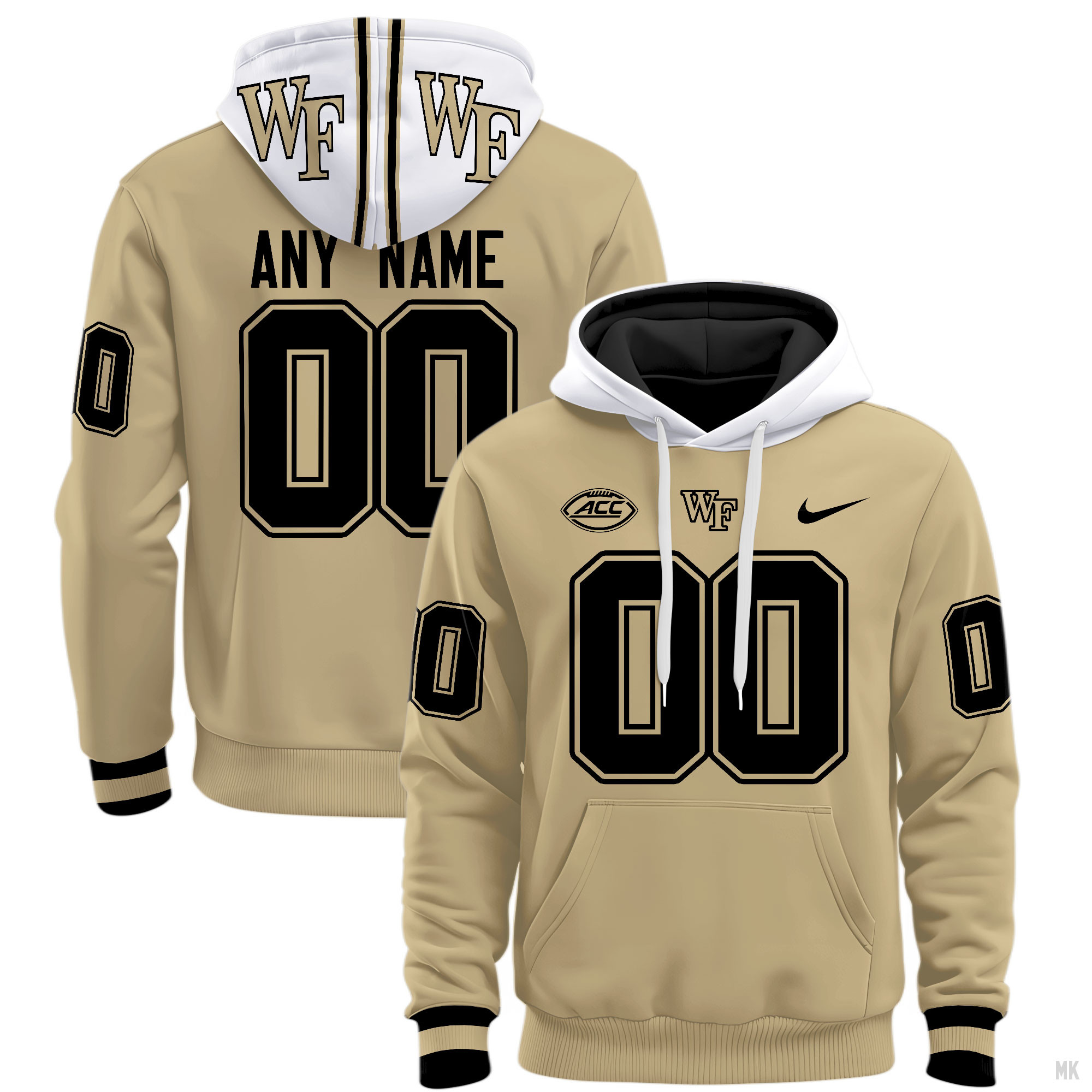 Wake Forest Demon Football Hoodie - Famjoys Wake Forest Demon Football Hoodie - Famjoys
