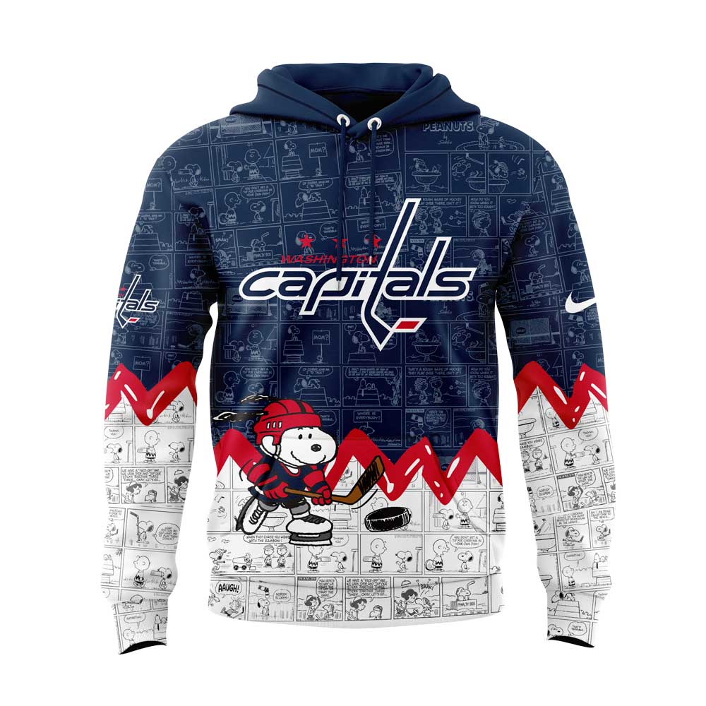 Washington Capitals Anniversary of Hoodie - Famjoys Washington Capitals Anniversary of Hoodie - Famjoys