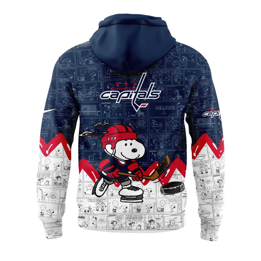 Washington Capitals Anniversary of Hoodie - Famjoys Washington Capitals Anniversary of Hoodie - Famjoys