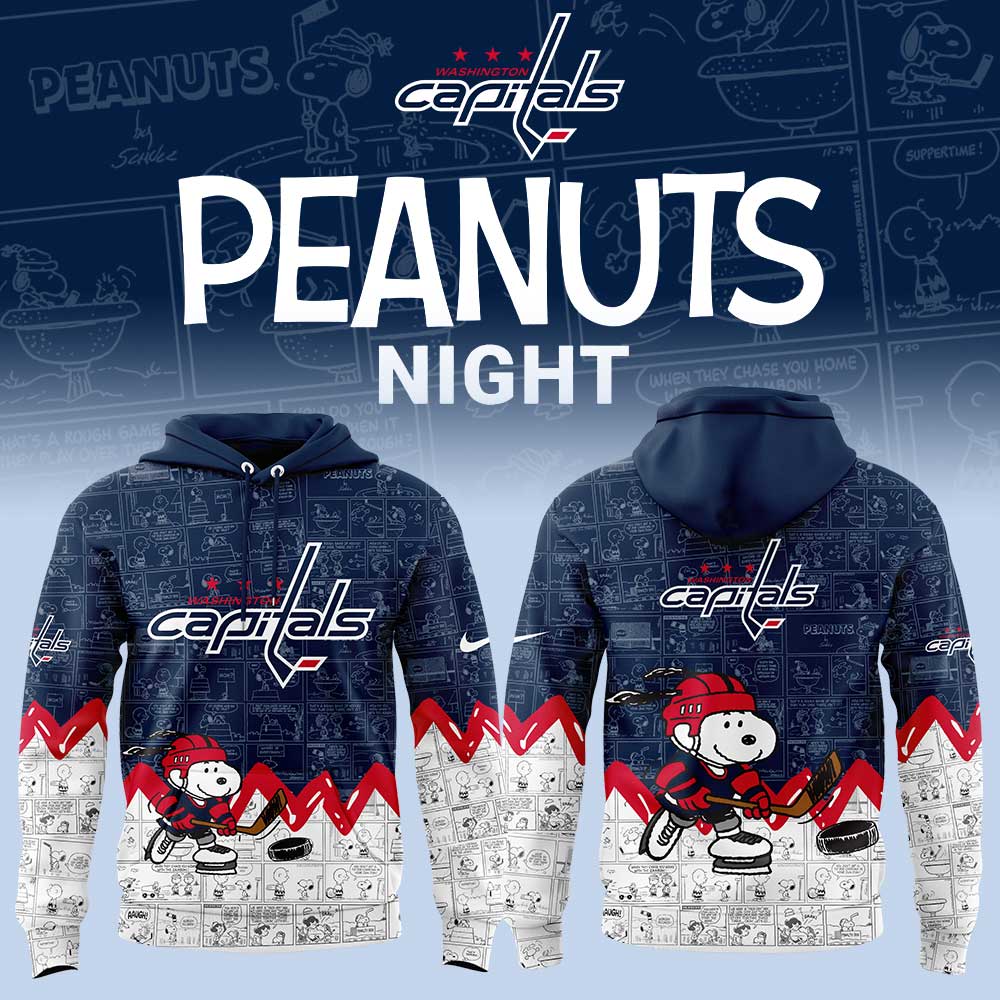 Washington Capitals Anniversary of Hoodie - Famjoys Washington Capitals Anniversary of Hoodie - Famjoys