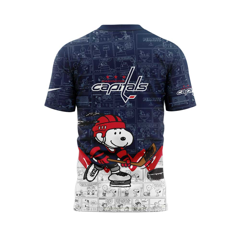 Washington Capitals Anniversary of T-shirt - Famjoys Washington Capitals Anniversary of T-shirt - Famjoys