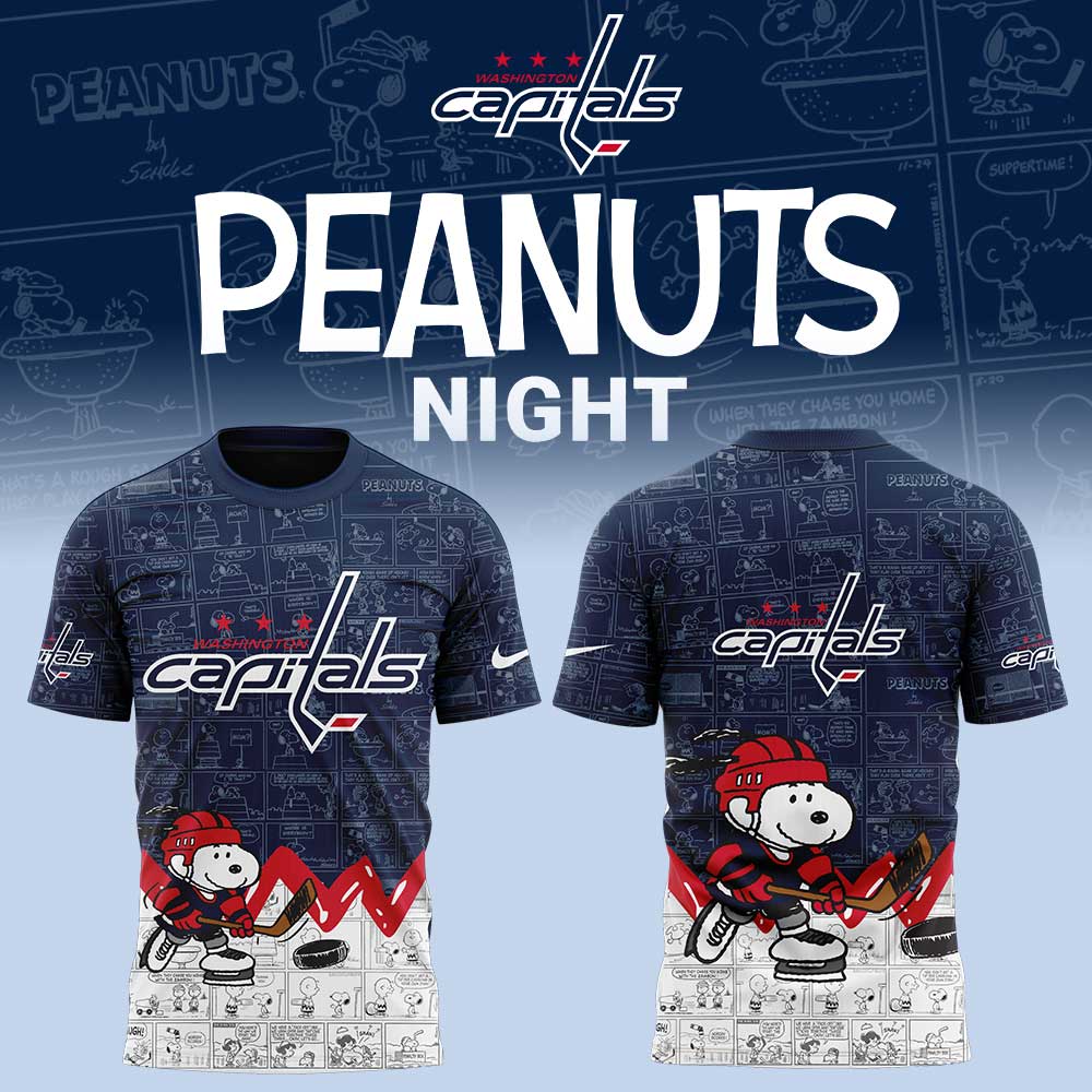 Washington Capitals Anniversary of T-shirt - Famjoys Washington Capitals Anniversary of T-shirt - Famjoys