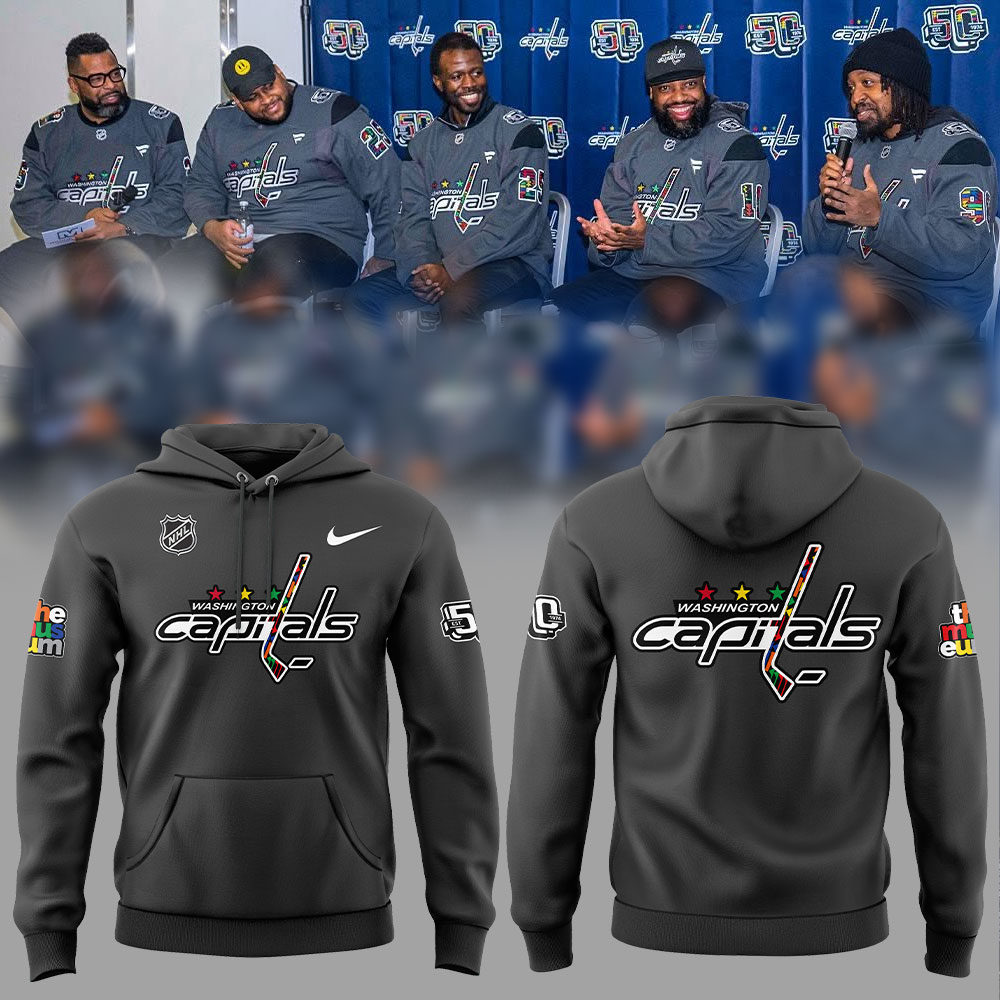 Washington Capitals Black History Month Hoodie - Famjoys Washington Capitals Black History Month Hoodie - Famjoys