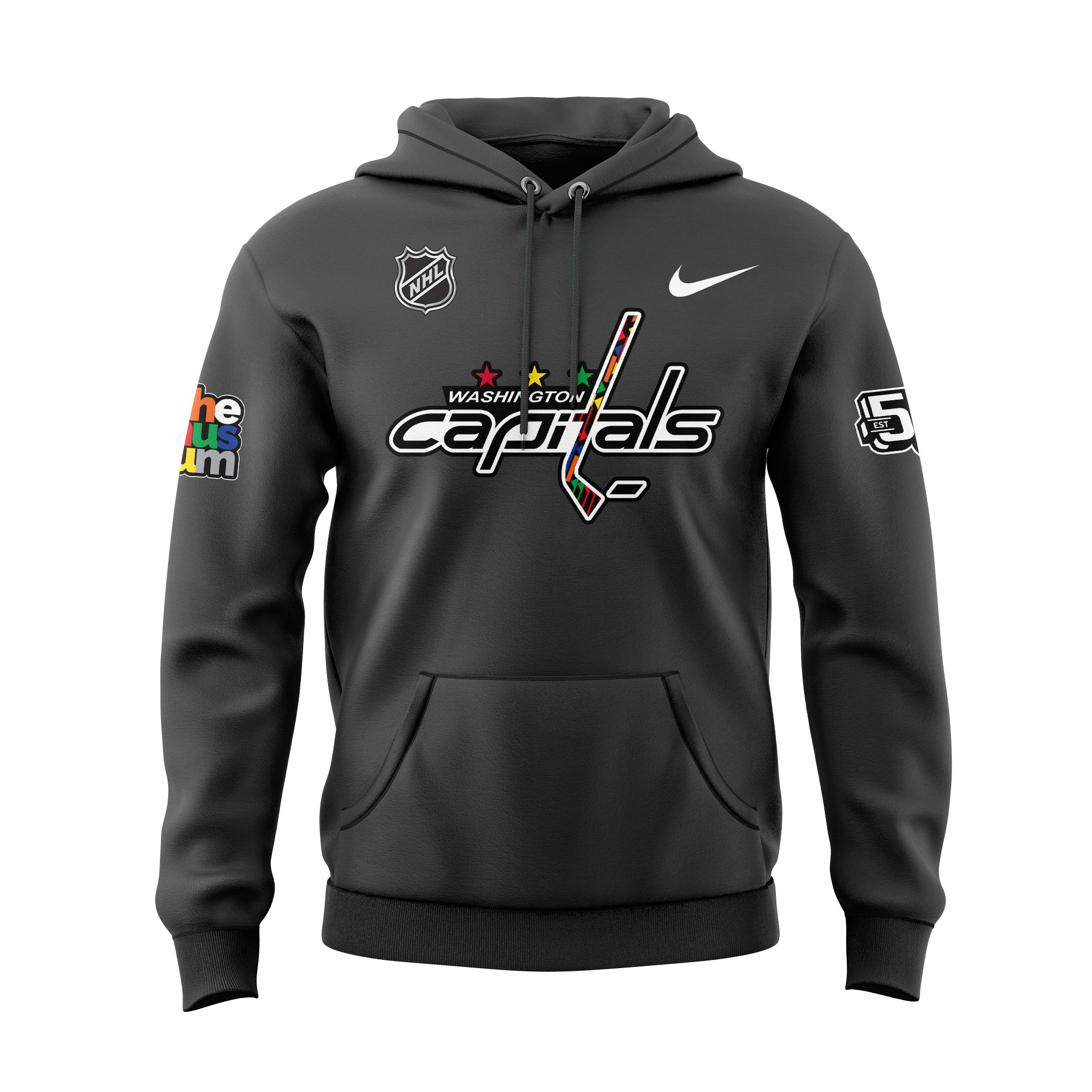 Washington Capitals Black History Month Hoodie - Famjoys Washington Capitals Black History Month Hoodie - Famjoys