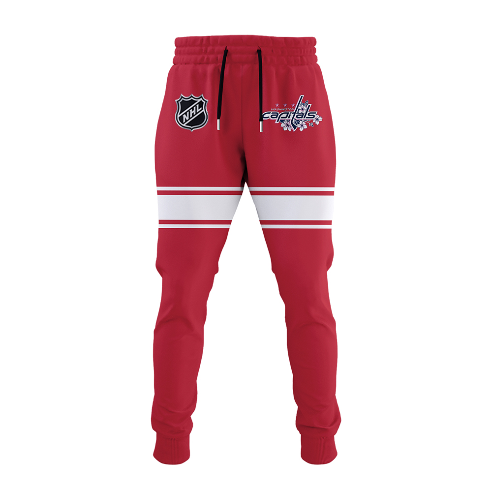 Washington Capitals Cherry Blossom Hoodie - Famjoys Washington Capitals Cherry Blossom Hoodie - Famjoys