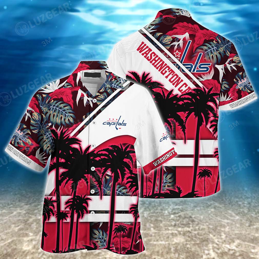 Washington Capitals Hawaiian Shirt This Summer Beach Shirt Awesome s - Famjoys Washington Capitals Hawaiian Shirt This Summer Beach Shirt Awesome s - Famjoys