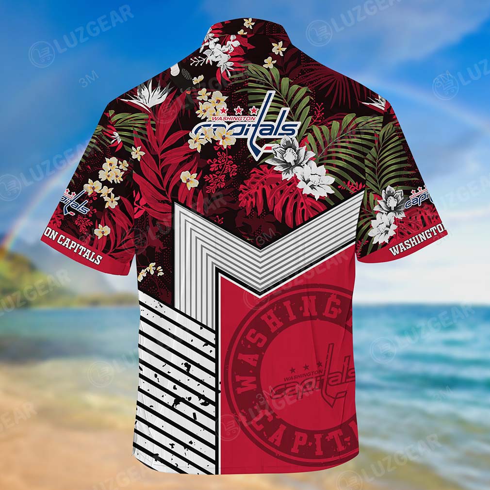 Washington Capitals Hockey Beach Shirt For This Summer Hawaiian Shirt - Famjoys Washington Capitals Hockey Beach Shirt For This Summer Hawaiian Shirt - Famjoys