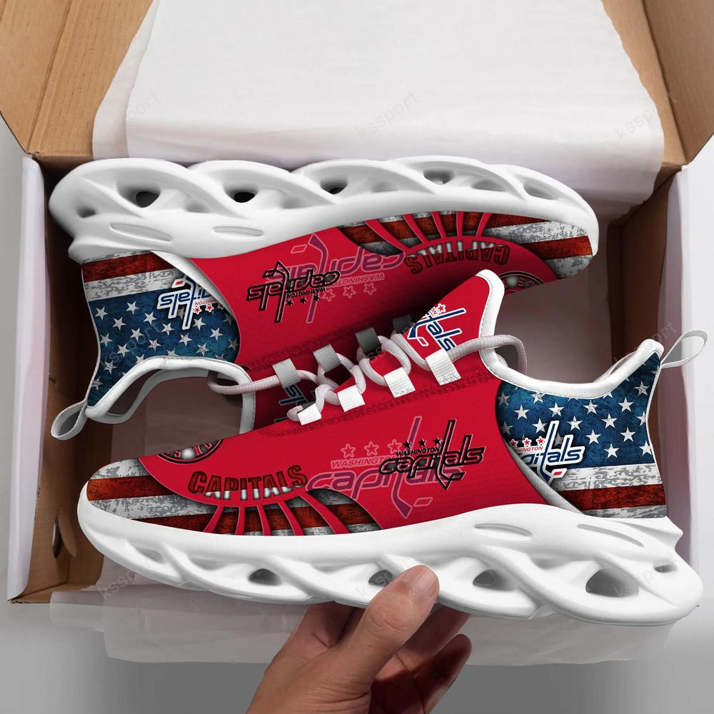 Washington Capitals Max Soul Clunky Shoes - Famjoys Washington Capitals Max Soul Clunky Shoes - Famjoys