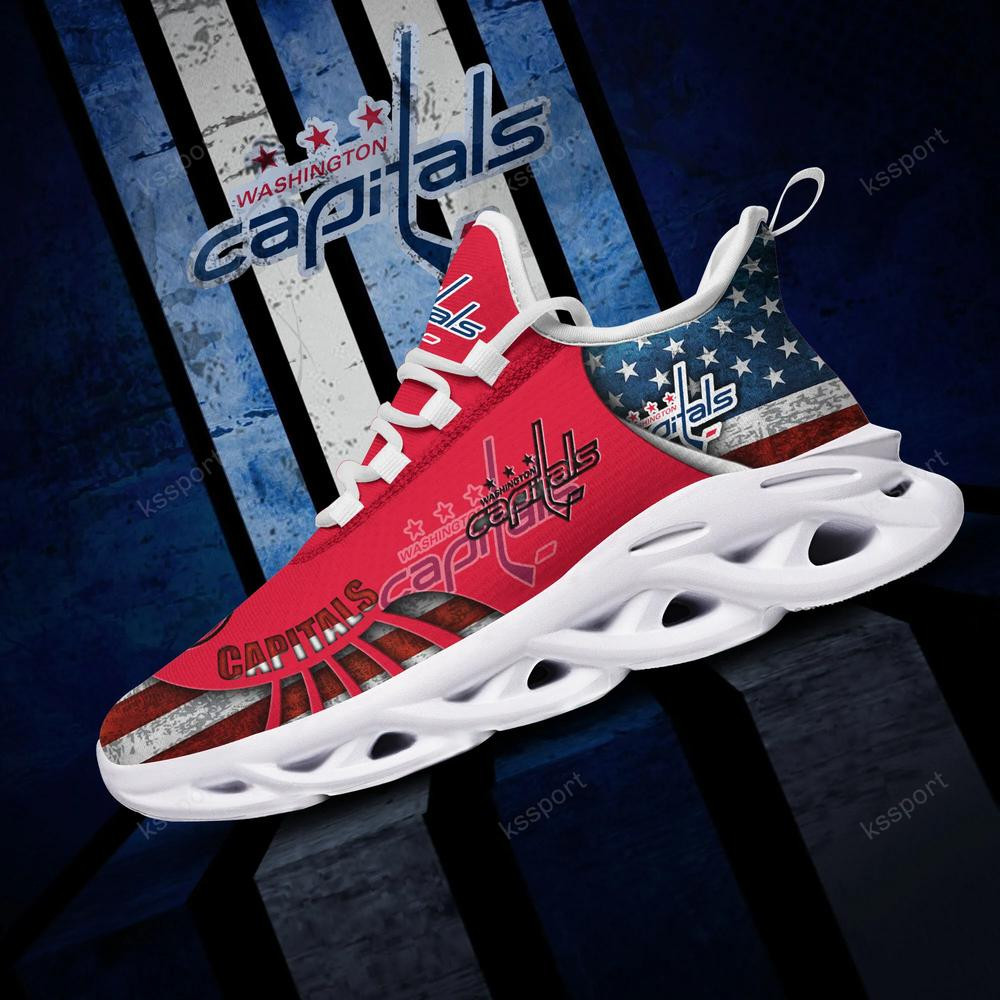 Washington Capitals Max Soul Clunky Shoes - Famjoys Washington Capitals Max Soul Clunky Shoes - Famjoys