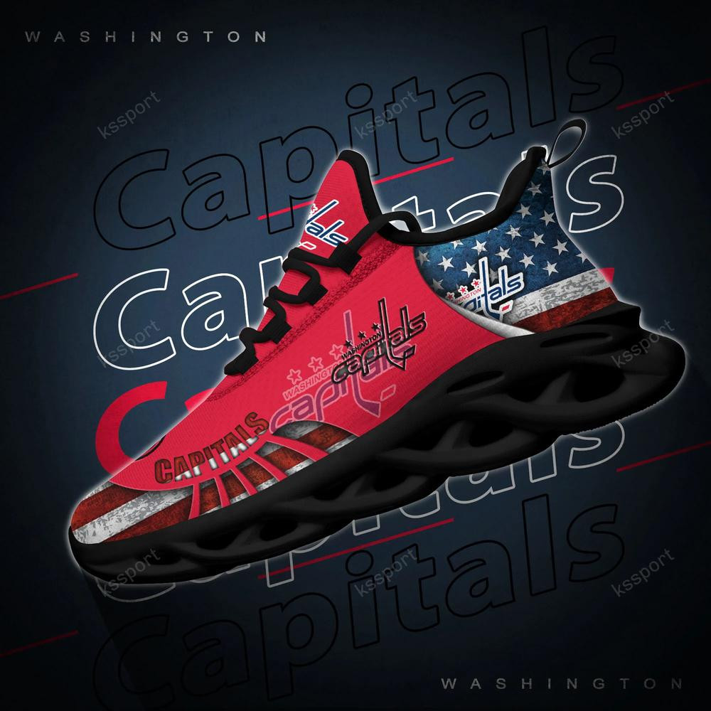 Washington Capitals Max Soul Clunky Shoes - Famjoys Washington Capitals Max Soul Clunky Shoes - Famjoys