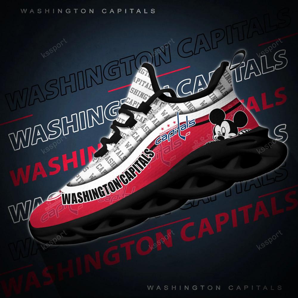 Washington Capitals Max Soul Clunky Sneakers - Famjoys Washington Capitals Max Soul Clunky Sneakers - Famjoys