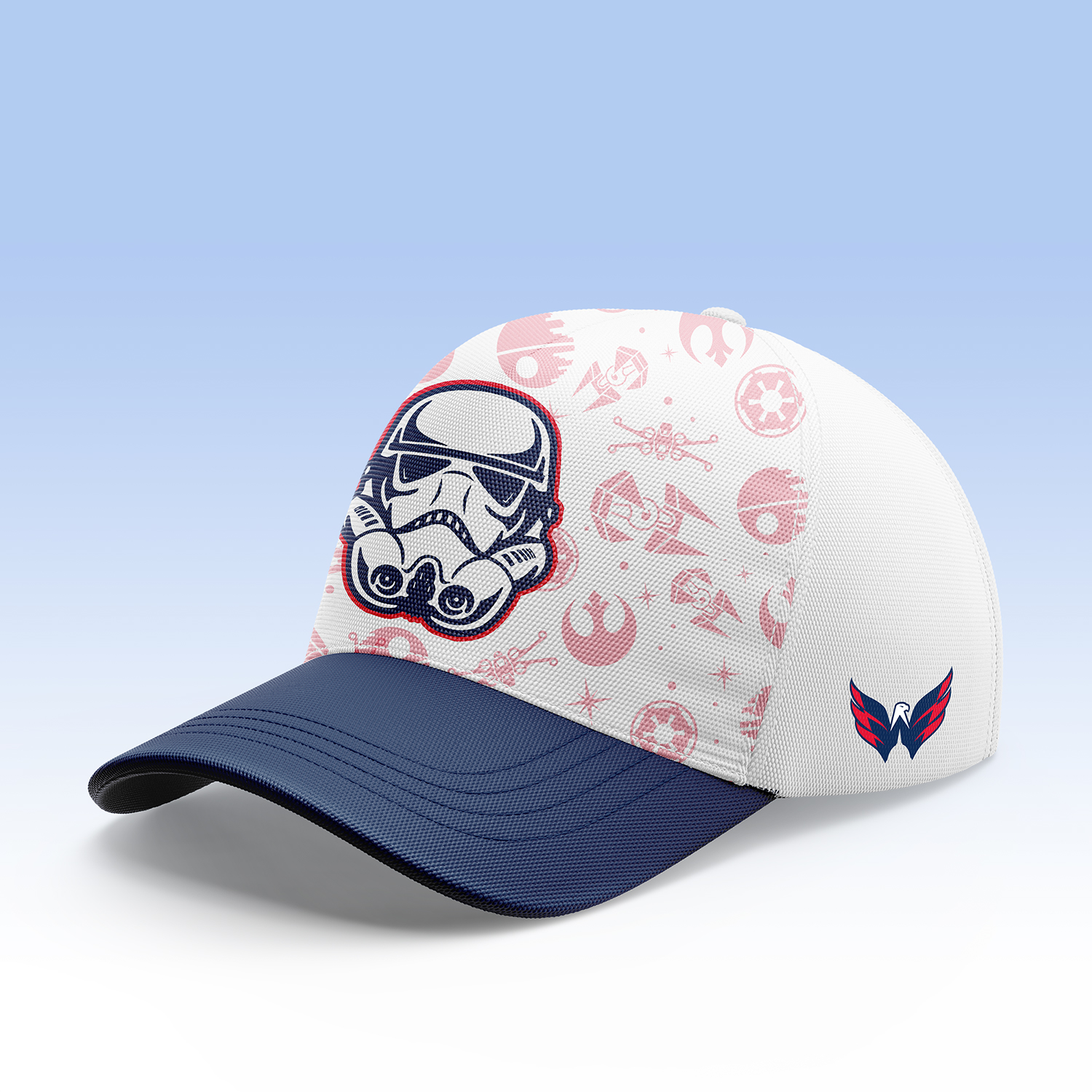 Washington Capitals x Star Wars Night Lace Up Hoodie - Famjoys Washington Capitals x Star Wars Night Lace Up Hoodie - Famjoys