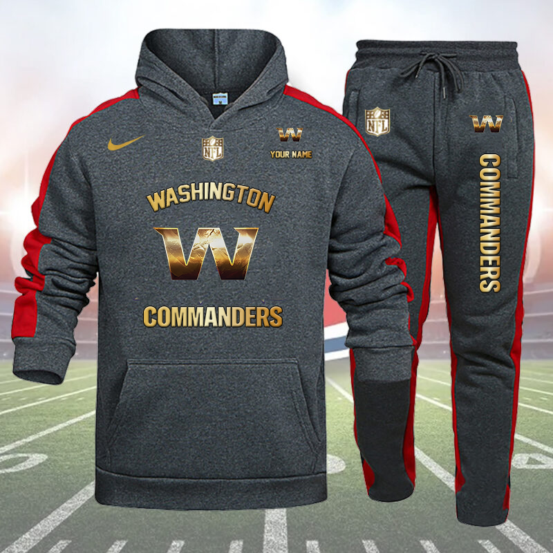 Washington Commanders-32 Teams Personlized Golden Logo Hoodie Set-SP12012432ID03DS01 - Famjoys Washington Commanders-32 Teams Personlized Golden Logo Hoodie Set-SP12012432ID03DS01 - Famjoys