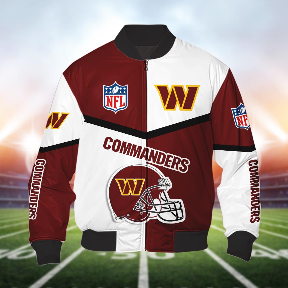 Washington Commanders 3D Caftan - Famjoys Washington Commanders 3D Caftan - Famjoys