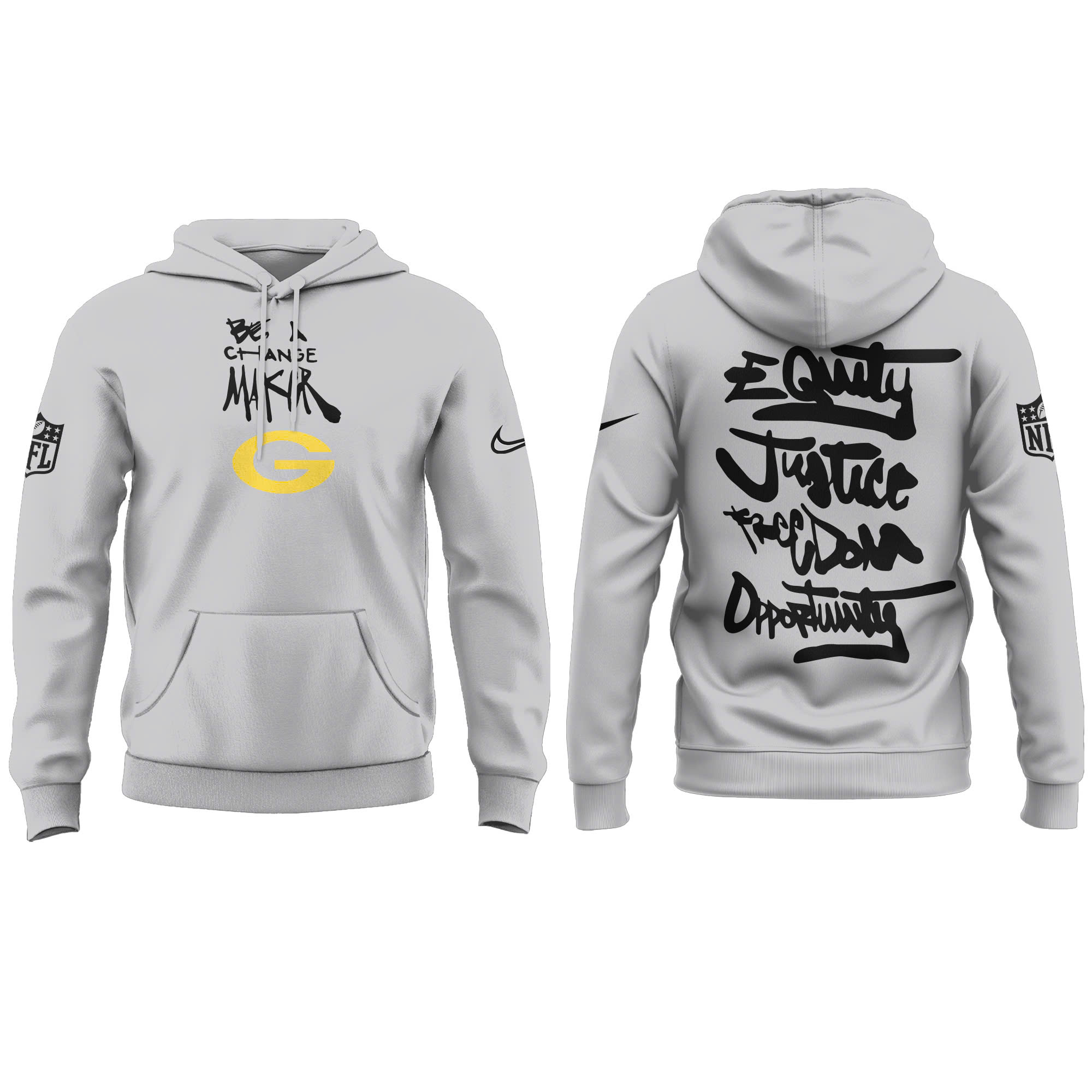 Washington Commanders Be A Change Maker Collection Hoodie - Famjoys Washington Commanders Be A Change Maker Collection Hoodie - Famjoys