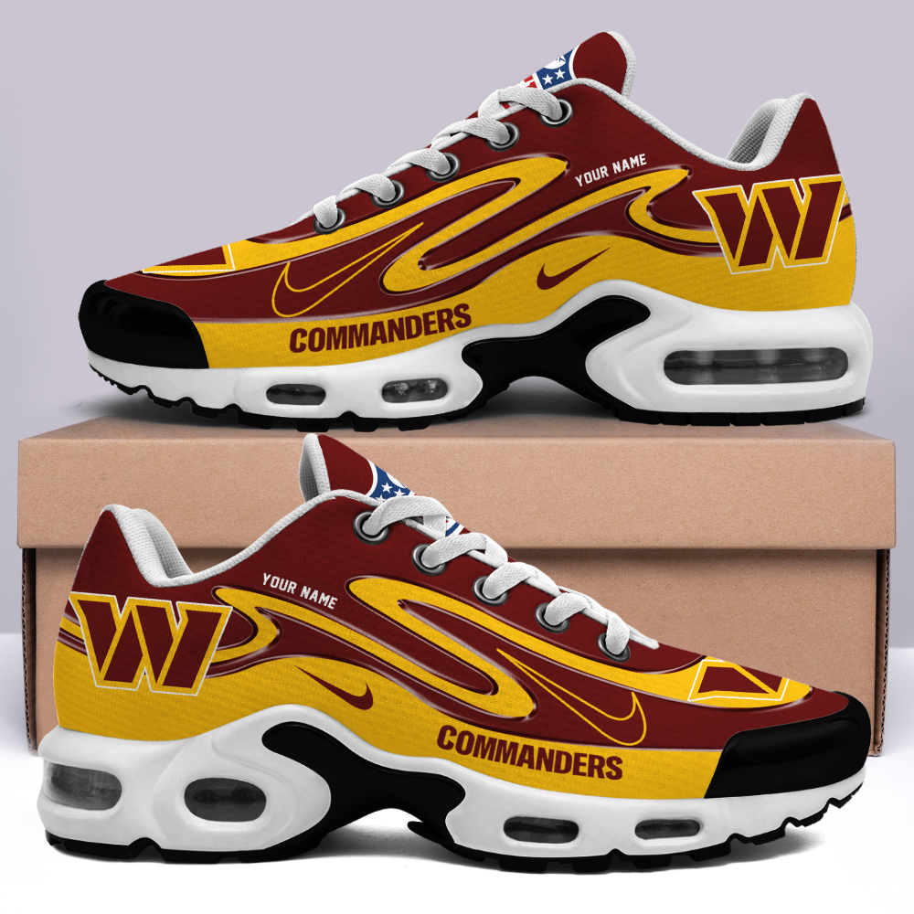 Washington Commanders-Best Gift For Fans Double Swoosh Personalized H56 Shoes-SP28122332ID02DS01 - Famjoys Washington Commanders-Best Gift For Fans Double Swoosh Personalized H56 Shoes-SP28122332ID02DS01 - Famjoys