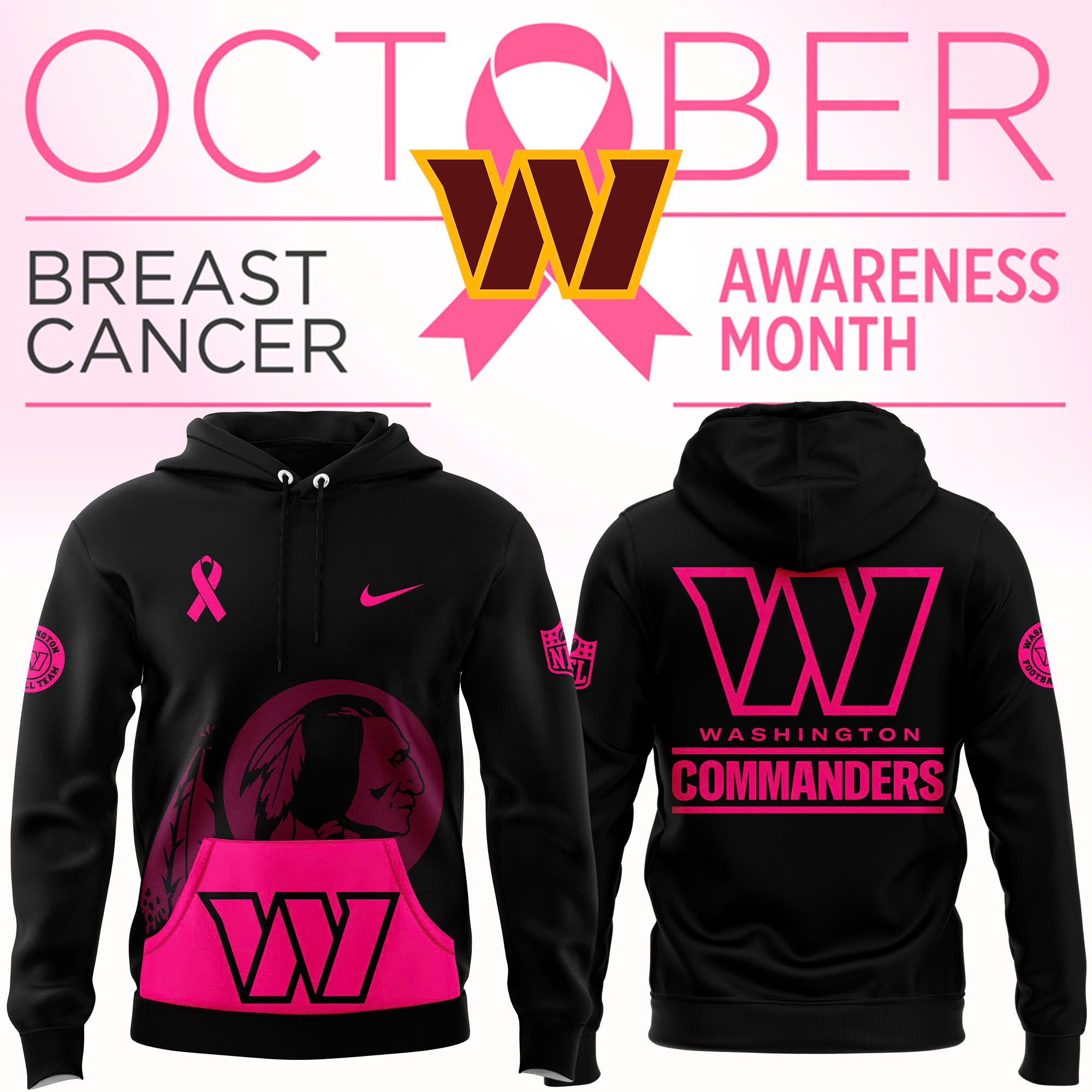 Washington Commanders Crucial Catch Club Pullover Hoodie - Famjoys Washington Commanders Crucial Catch Club Pullover Hoodie - Famjoys