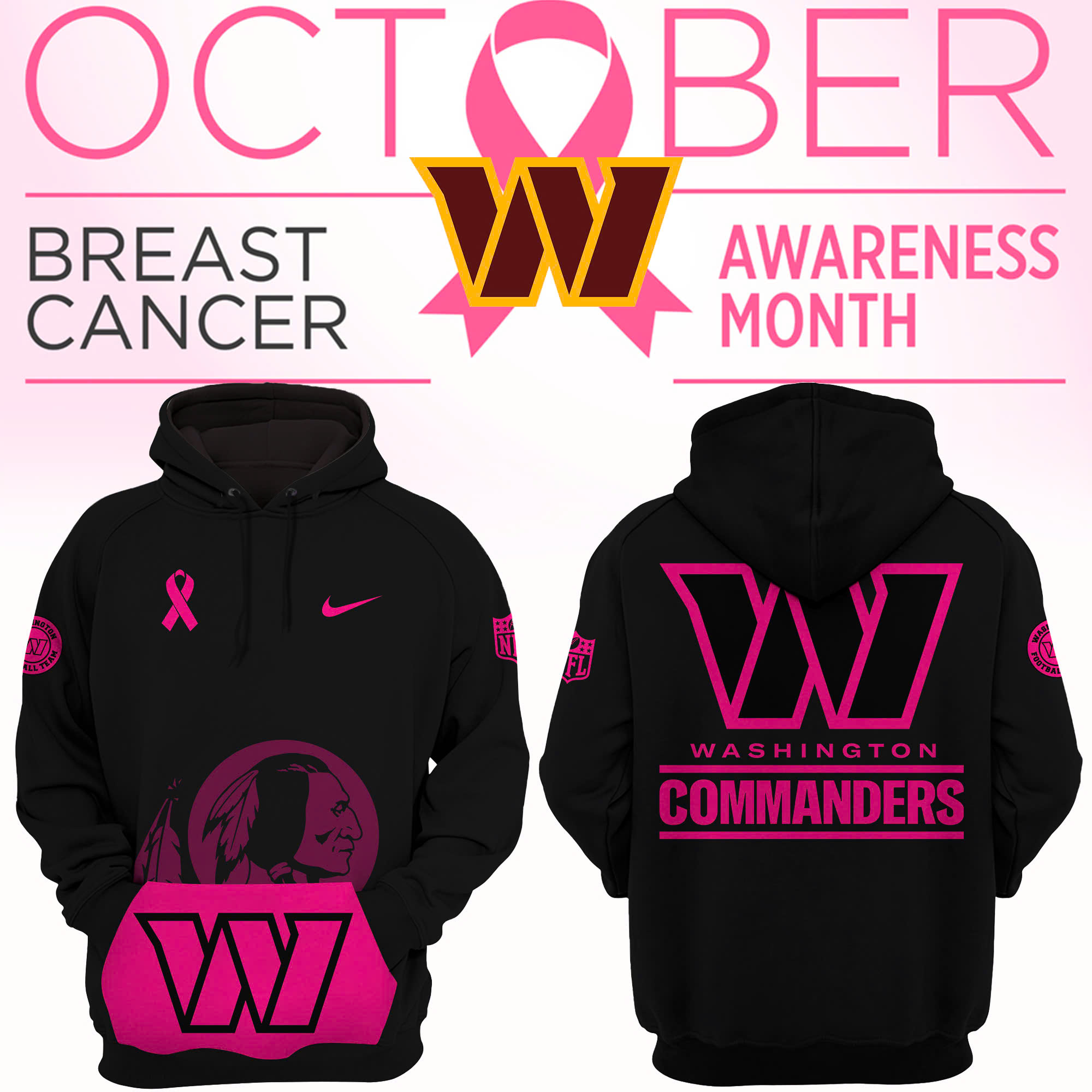 Washington Commanders Crucial Catch Club Pullover Hoodie - Famjoys Washington Commanders Crucial Catch Club Pullover Hoodie - Famjoys