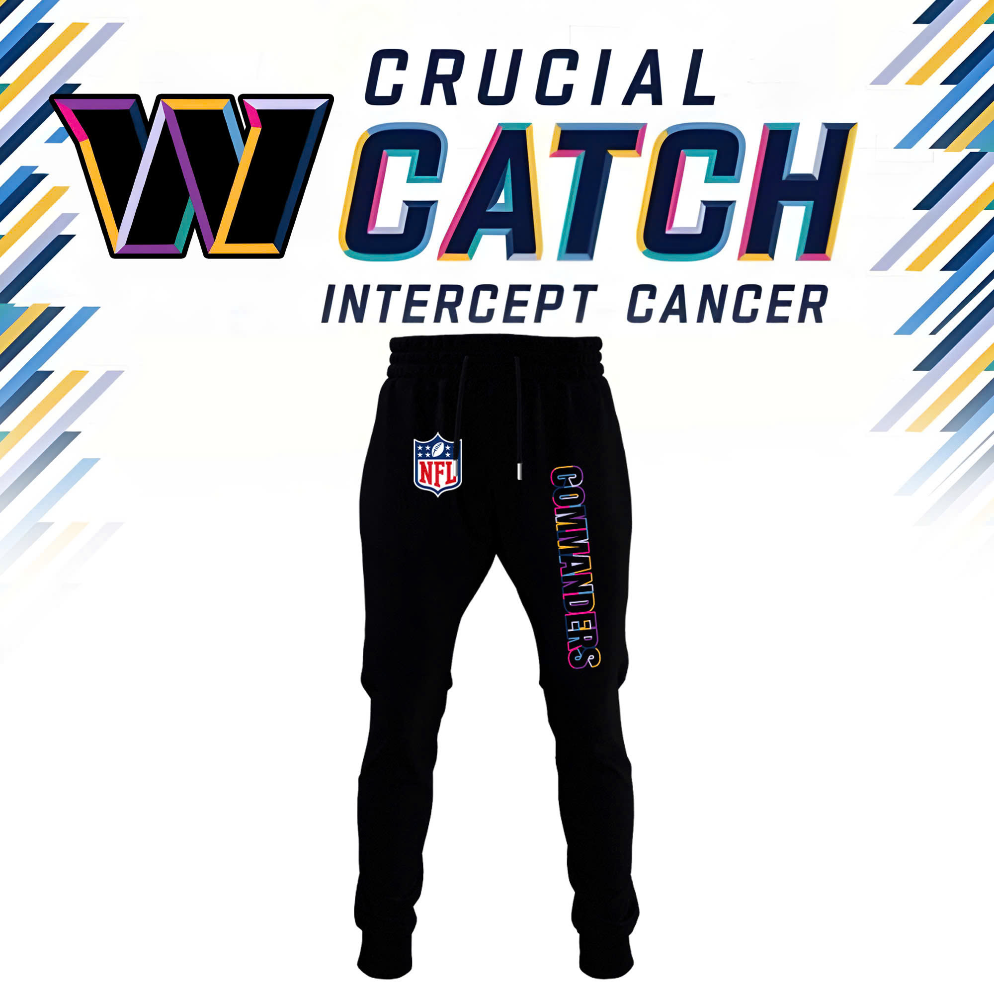 Washington Commanders Crucial Catch Combo Tshirt | Cap | Jogger - Famjoys Washington Commanders Crucial Catch Combo Tshirt | Cap | Jogger - Famjoys