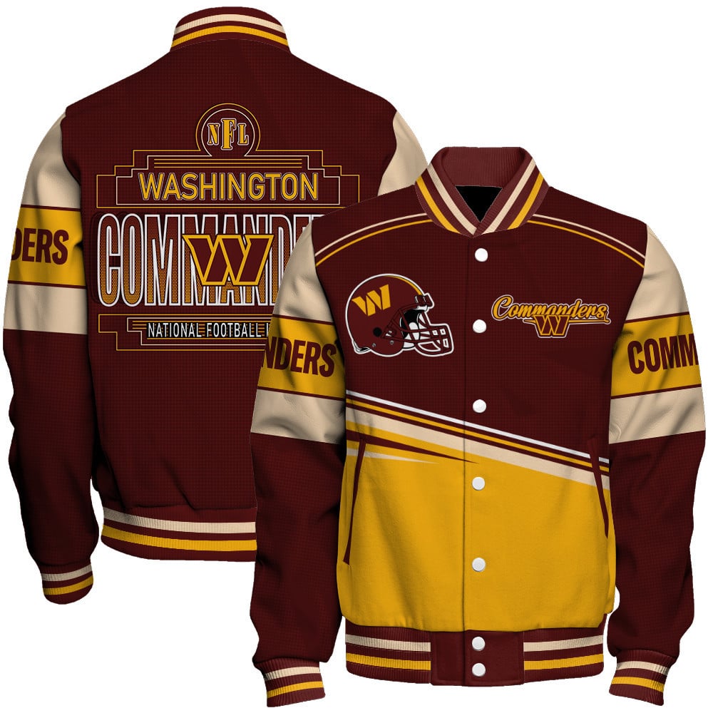 Washington Commanders - Dare To Be Different Unisex Varsity Jacket