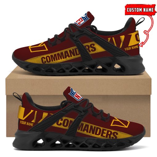 Washington Commanders Football Team Sport Sneakers - Famjoys Washington Commanders Football Team Sport Sneakers - Famjoys