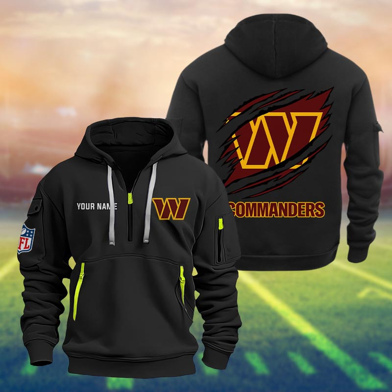 Washington Commanders Heavy Hoodie - Famjoys Washington Commanders Heavy Hoodie - Famjoys