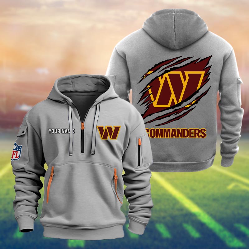 Washington Commanders Heavy Hoodie - Famjoys Washington Commanders Heavy Hoodie - Famjoys