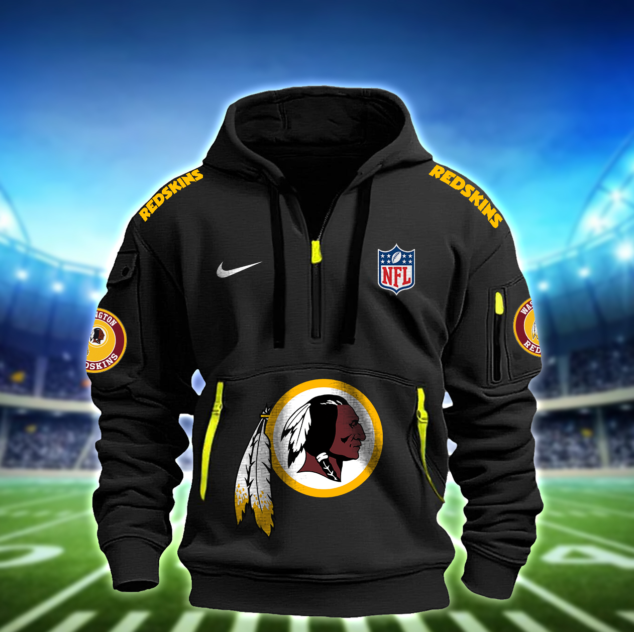 Washington Commanders Hoodie - Famjoys Washington Commanders Hoodie - Famjoys