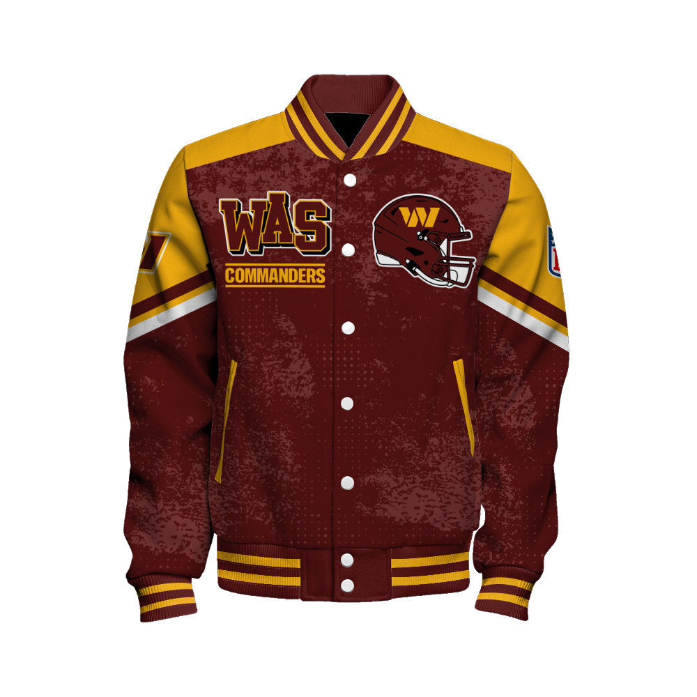 Washington Commanders - Immortal Style Unisex Varsity Jacket - Famjoys Washington Commanders - Immortal Style Unisex Varsity Jacket - Famjoys