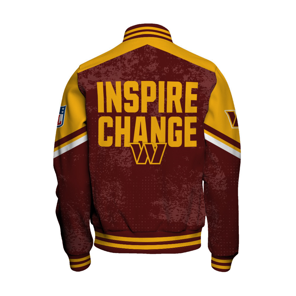 Washington Commanders - Immortal Style Unisex Varsity Jacket - Famjoys Washington Commanders - Immortal Style Unisex Varsity Jacket - Famjoys