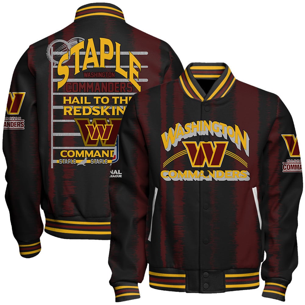 Washington Commanders - Independent, Individual Unisex Varsity Jacket
