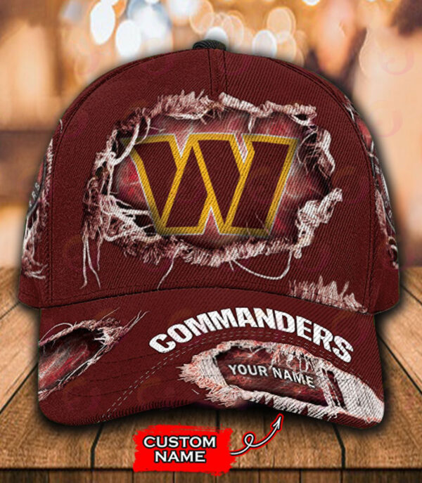 Washington Commanders- Personalized Classic Cap-V2 - Famjoys Washington Commanders- Personalized Classic Cap-V2 - Famjoys