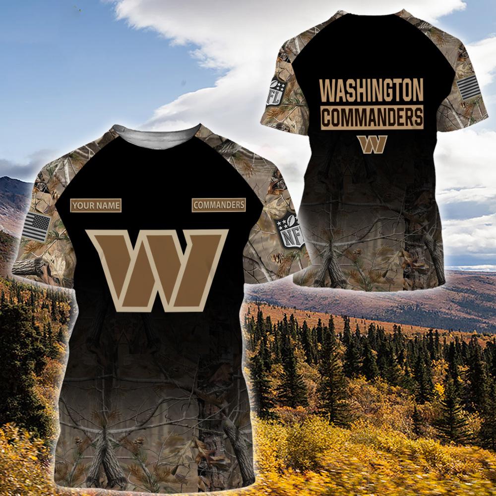 Washington Commanders Personalized Hunting Camo Hoodie,T-Shirt, Sweatshirt, Zipper - Famjoys Washington Commanders Personalized Hunting Camo Hoodie,T-Shirt, Sweatshirt, Zipper - Famjoys