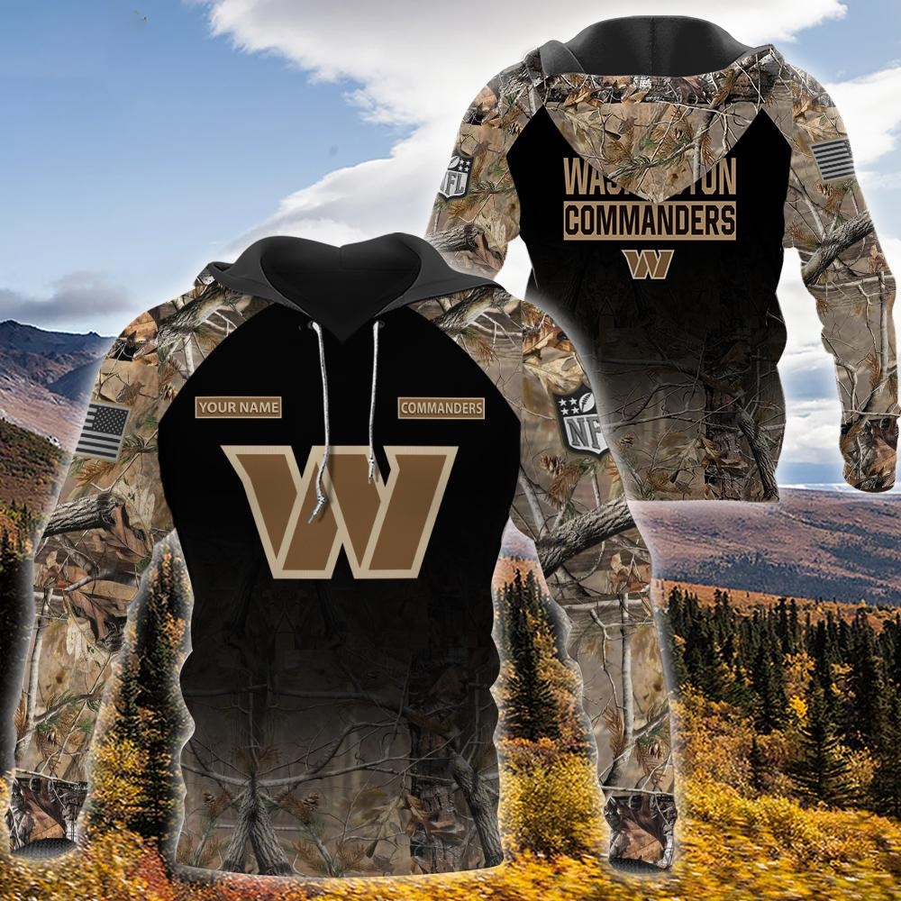 Washington Commanders Personalized Hunting Camo Hoodie,T-Shirt, Sweatshirt, Zipper - Famjoys Washington Commanders Personalized Hunting Camo Hoodie,T-Shirt, Sweatshirt, Zipper - Famjoys