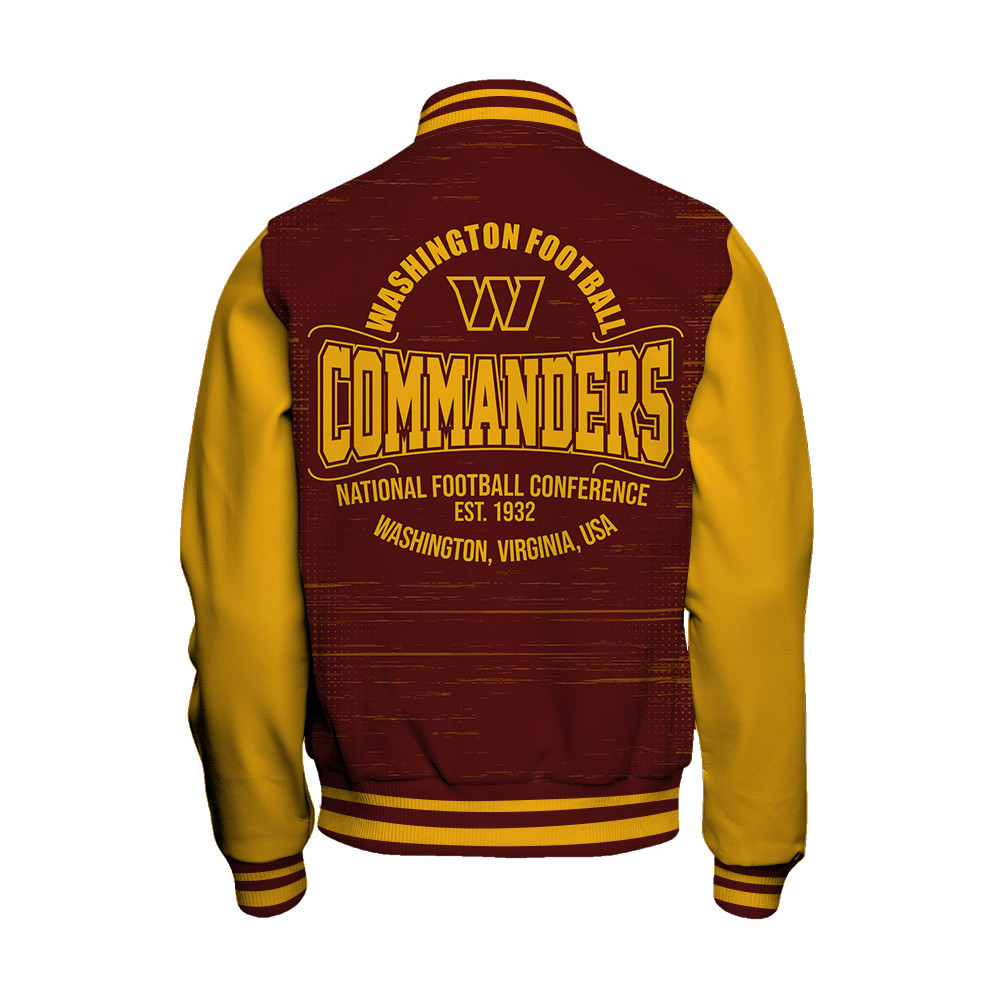 Washington Commanders - Proud Of The Shirt Unisex Varsity Jacket - Famjoys Washington Commanders - Proud Of The Shirt Unisex Varsity Jacket - Famjoys