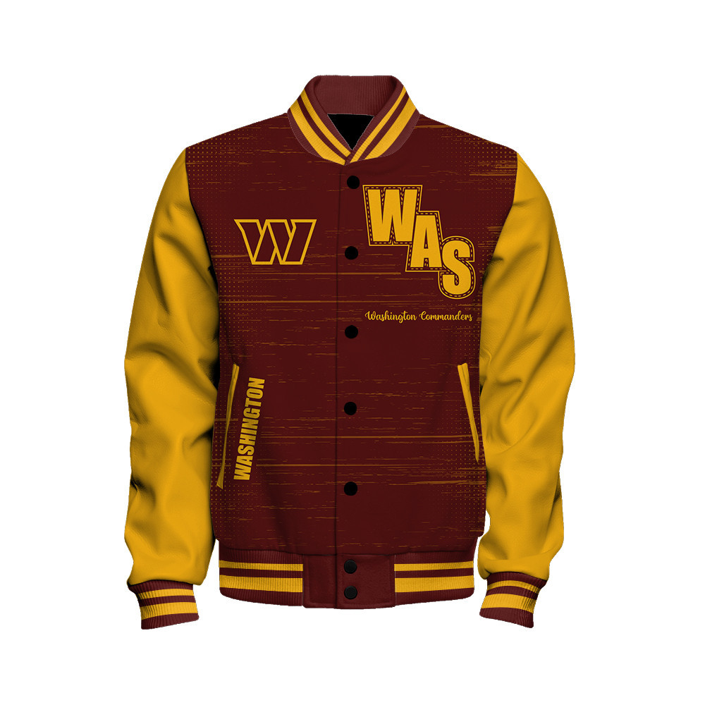 Washington Commanders - Proud Of The Shirt Unisex Varsity Jacket - Famjoys Washington Commanders - Proud Of The Shirt Unisex Varsity Jacket - Famjoys