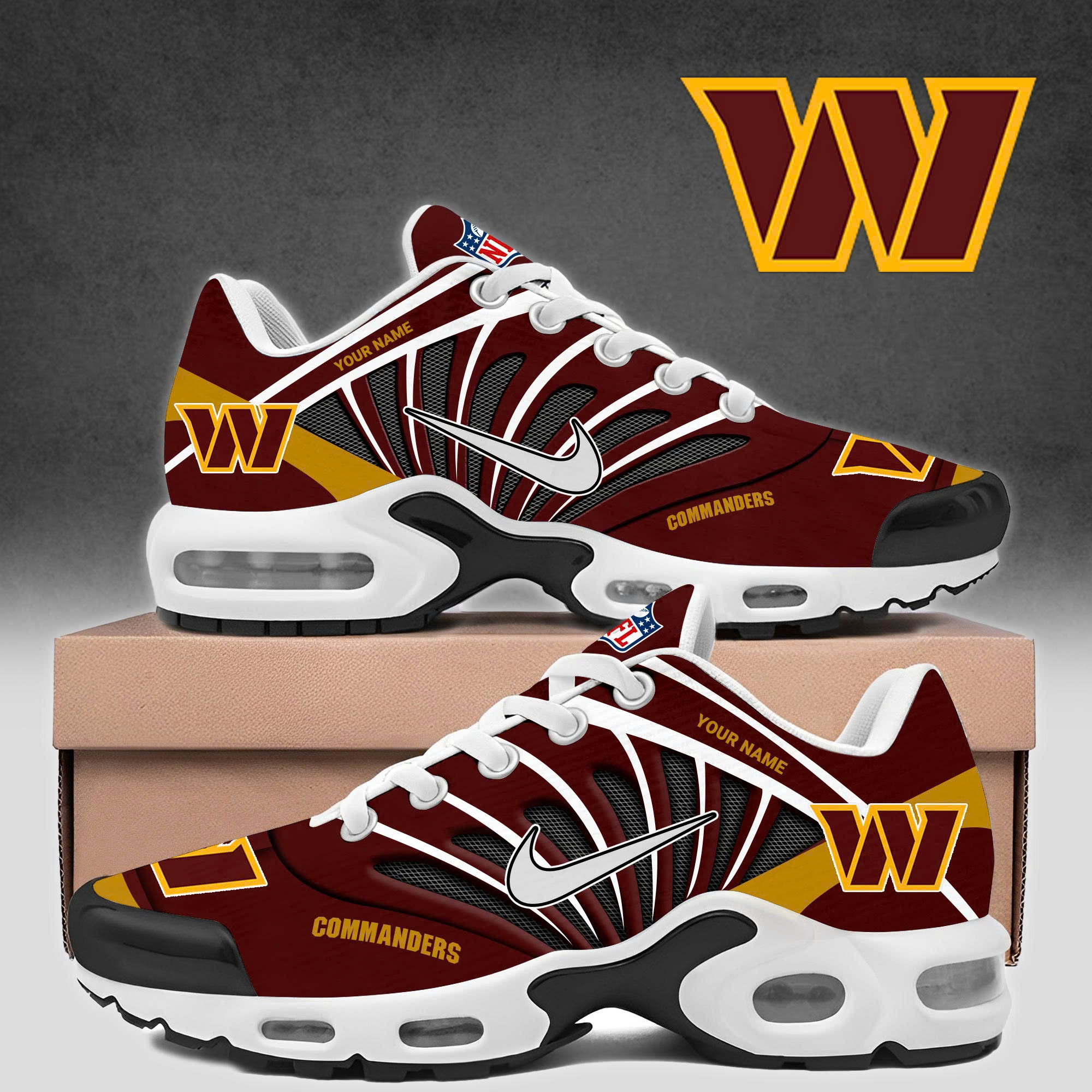 Washington Commanders Shoes - Famjoys Washington Commanders Shoes - Famjoys
