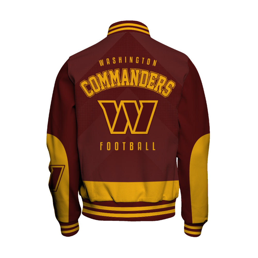 Washington Commanders - Stay Ahead Of The Trend Unisex Varsity Jacket - Famjoys Washington Commanders - Stay Ahead Of The Trend Unisex Varsity Jacket - Famjoys