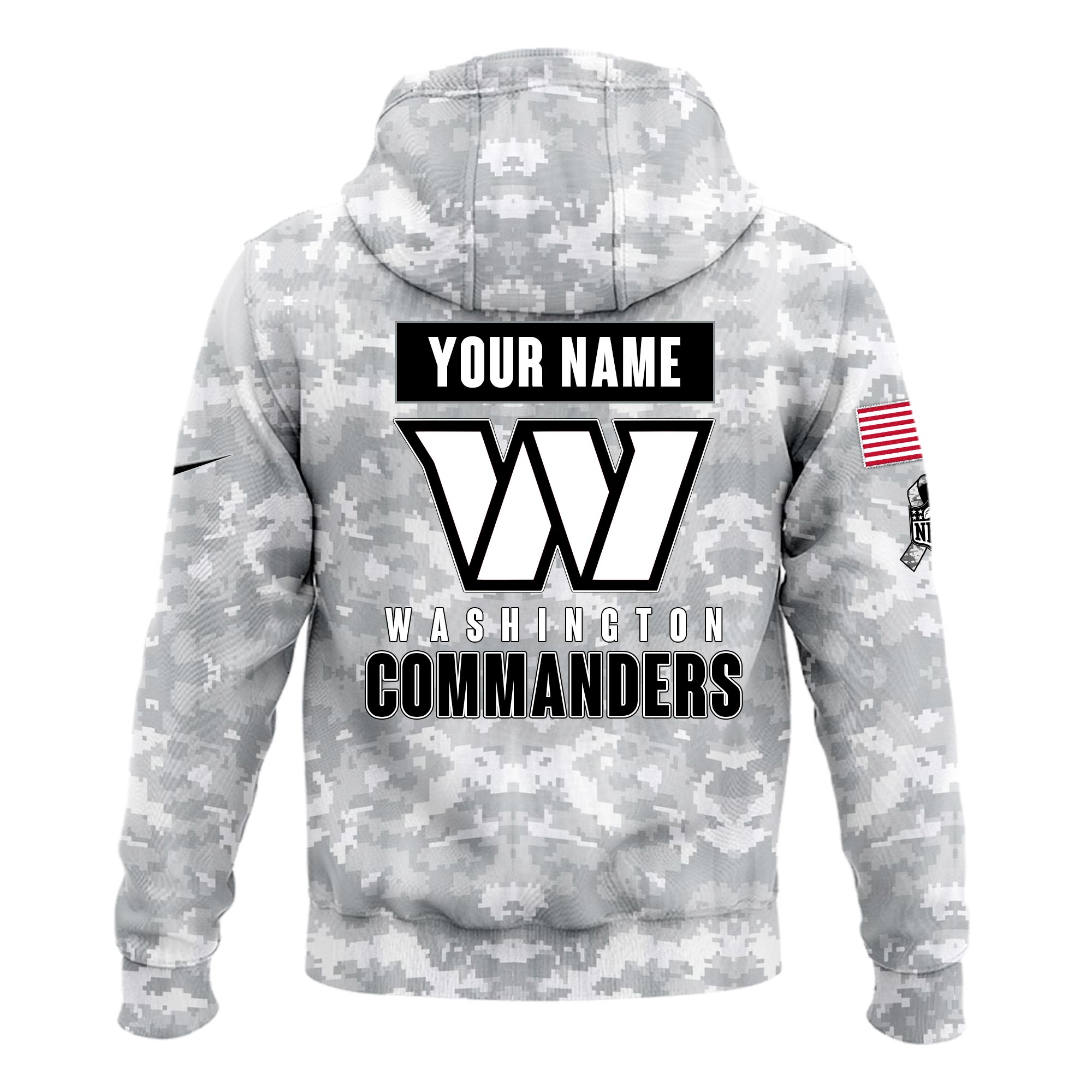 Washington Commanders Veterans Day Hoodie - Famjoys Washington Commanders Veterans Day Hoodie - Famjoys