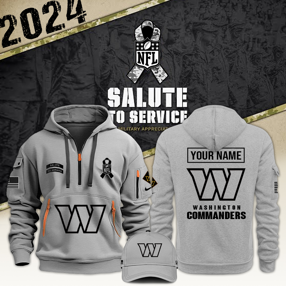Washington Commanders Veterans Day Hoodie - Famjoys Washington Commanders Veterans Day Hoodie - Famjoys