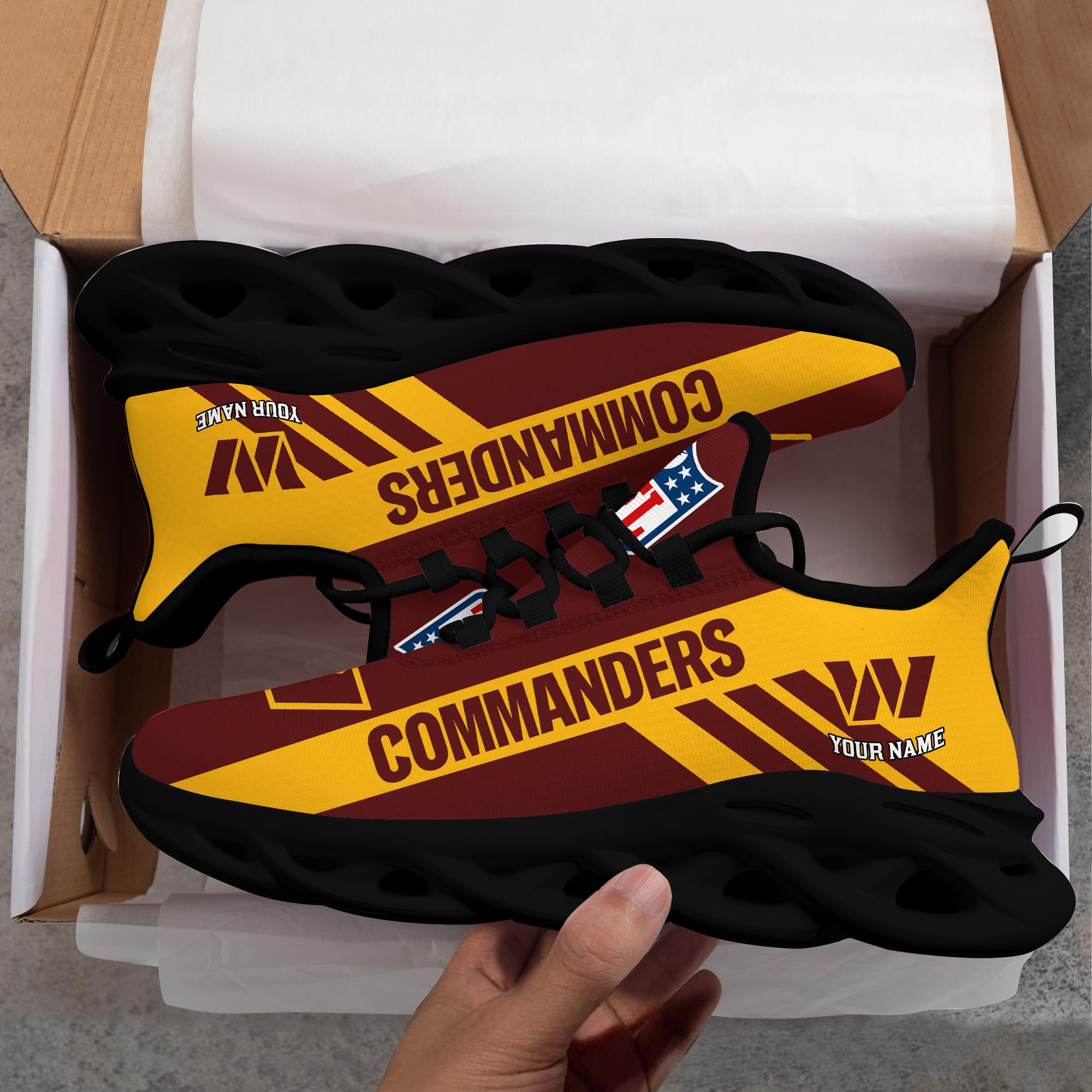 Washington Football Custom Name Max Soul Shoes - Famjoys Washington Football Custom Name Max Soul Shoes - Famjoys
